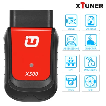 

XTUNER X500 OBD2 Car Diagnostic Tool for OBDII Diagnosis ABS EPB TPMS DPF Oil Reset Battery IMMO Injector OBD2 Scanner Update