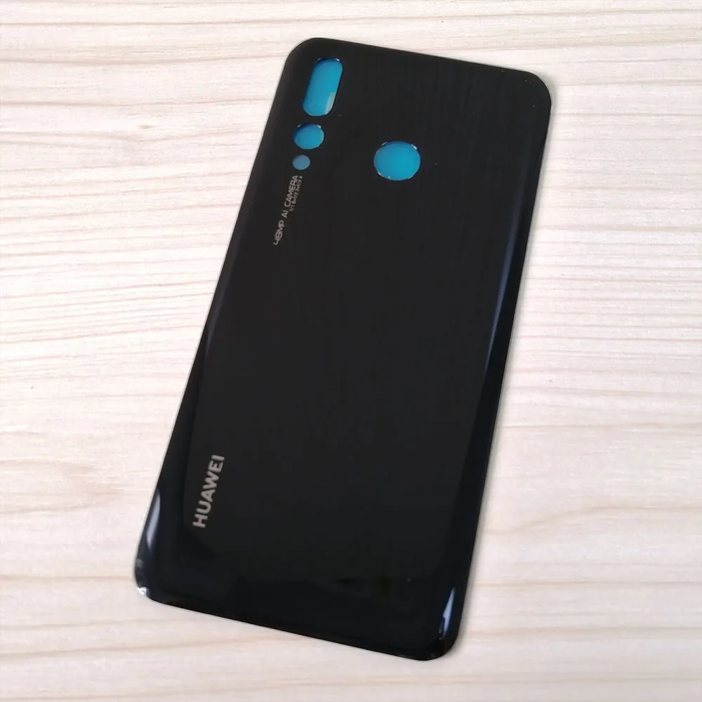 3D стеклянный задний корпус для HUAWEI Nova 4 чехол задняя дверь Замена чехол батареи и клейкая наклейка