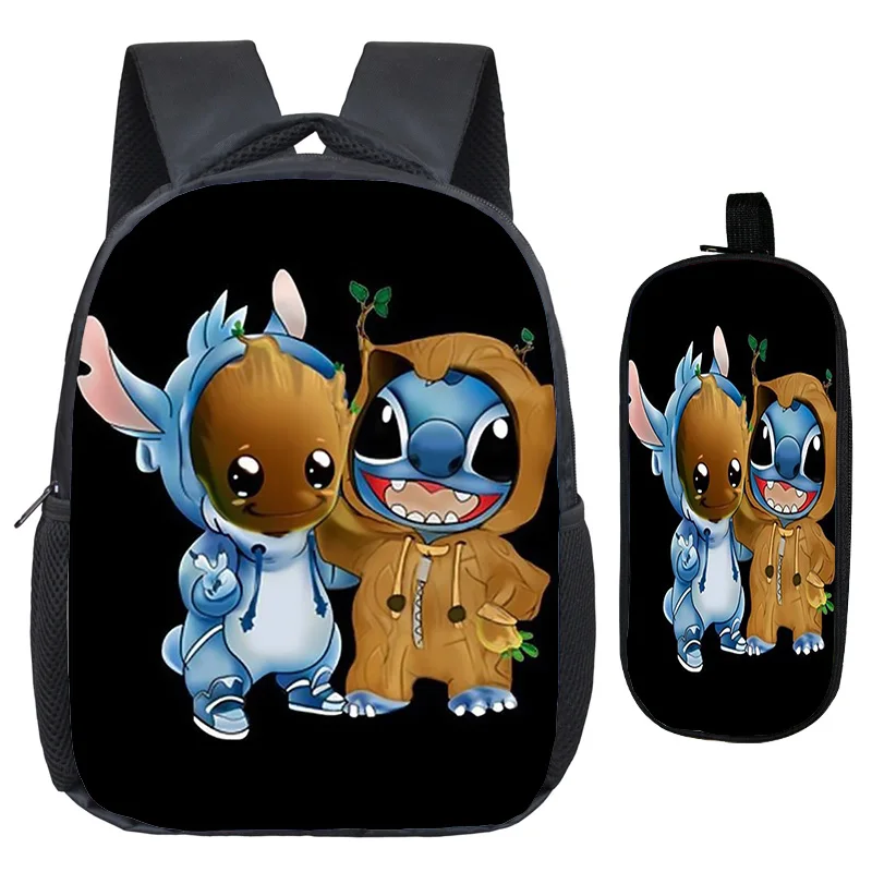 Красивый маленький рюкзак, цветной узор, рюкзак для ноутбука, красивая детская повседневная школьная сумка для мальчиков и девочек+ модная сумка для ручек - Цвет: 13