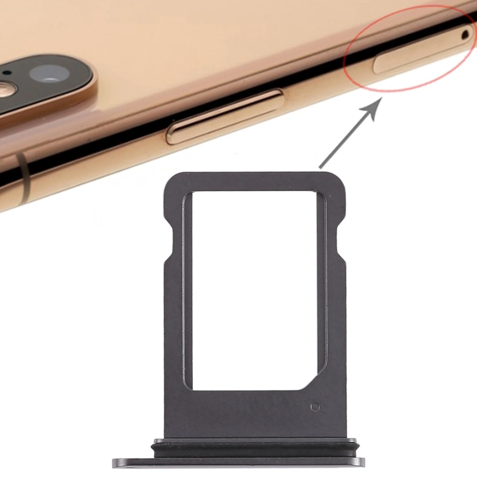 For iPhone XS SIM Card Tray for iPhone XS