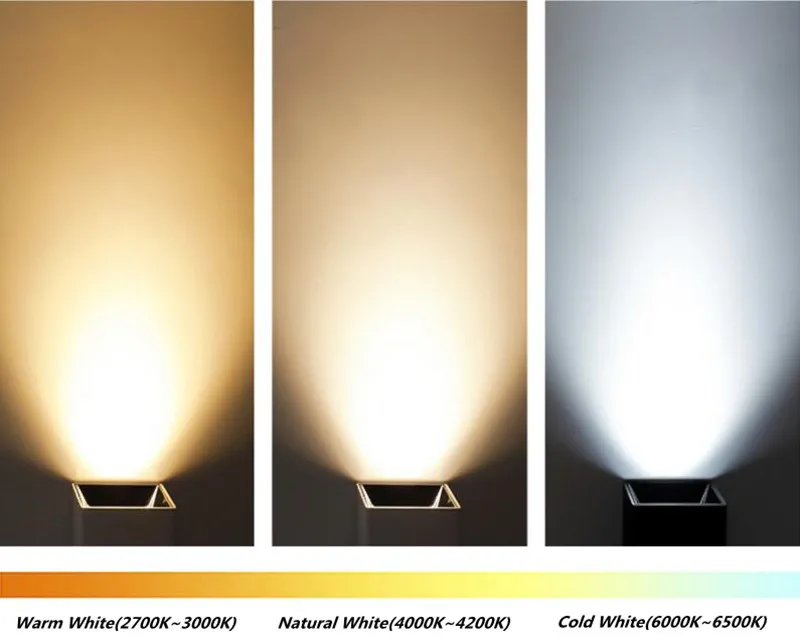 Многоцветный квадратный Dimmable COB светодиодный светильник 7 Вт/10 Вт светодиодный точечные потолочные светильники AC85-265V Теплый Холодный белый фоновые светильники Освещение