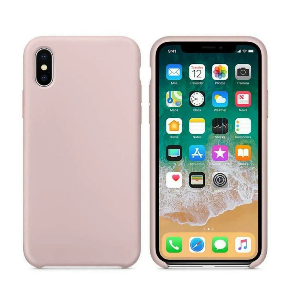 Роскошный силиконовый чехол для телефона для iPhone 7 8 6 6s Plus XR X XS Max Роскошный чехол s для iPhone 11 Pro Max с логотипом задняя крышка