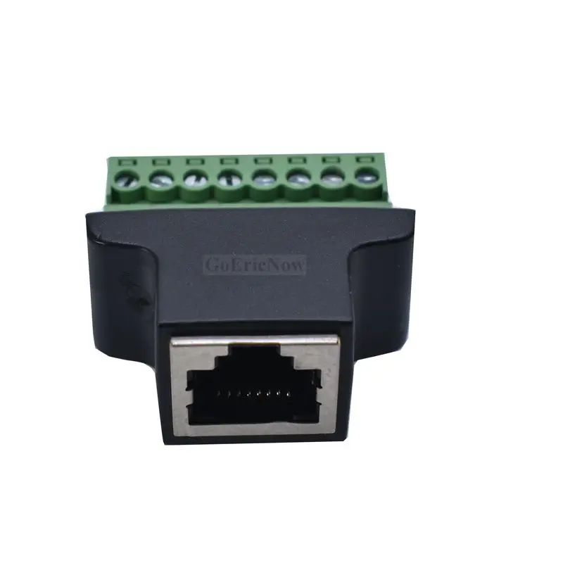 10 шт. сетевой кабель Conenctor RJ45 мужской/женский на 8pin разъем адаптера