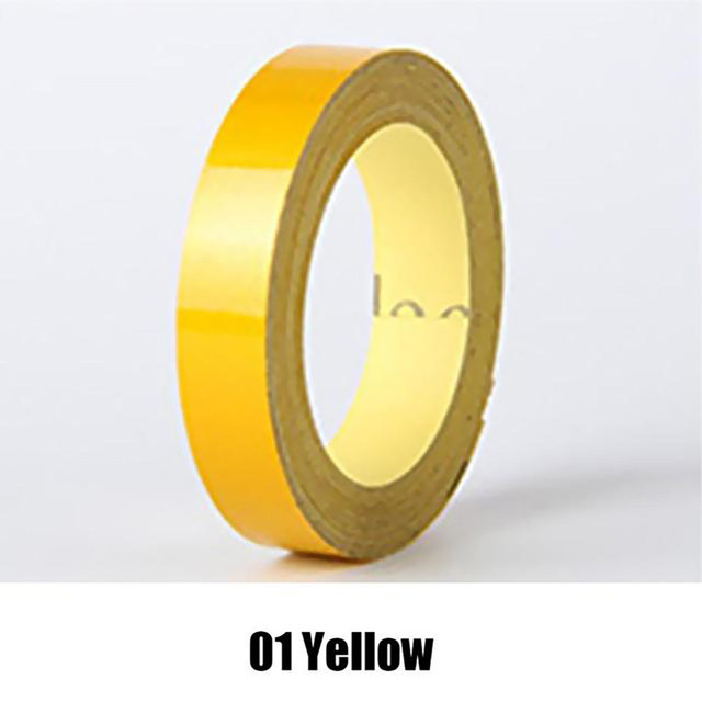 Red Lining Reflective Vinyl Wrap Film Car Sticker Decal Waterproof Anti-fouling And UV Resistant Accessories