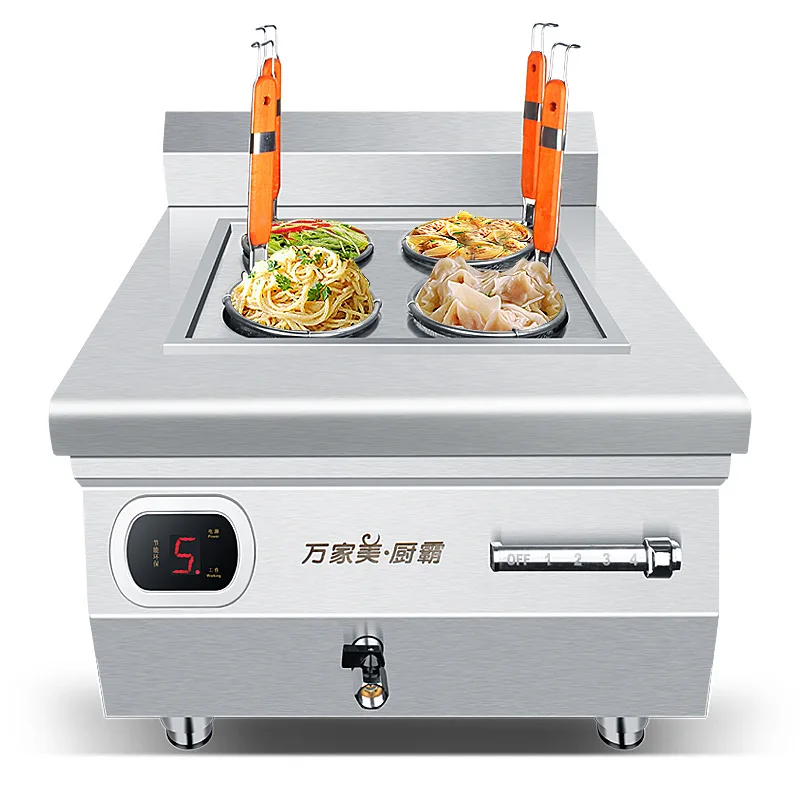 Electric Noodles Cooking Machine Commercial Noodle Cooker 6000W Furnace Porridge Water Boiler Oden Cooker WM-600Z