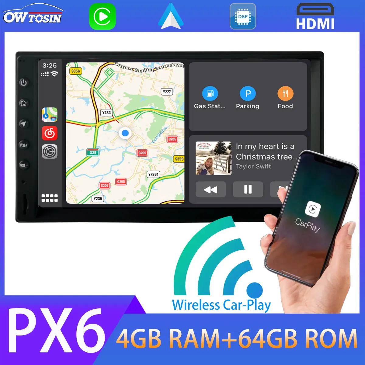 Автомобильный мультимедийный плеер универсальная мультимедийная система на