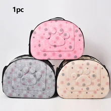 Плечо многофункциональный слинг дом вентиляционные отверстия EVA сетчатая дверь Pet сумка складная дорожная переносная Нескользящая Экономия пространства