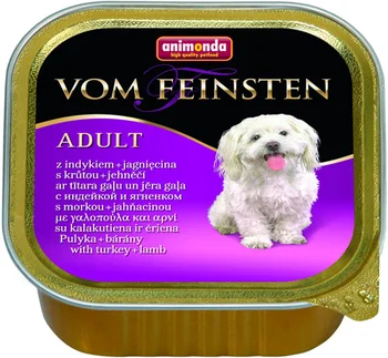 

ANIMONDA ANIMONDA VOM FEINSTEN ADULT MIT PUTE & LAMM Adult dogs with turkey and lamb 150g