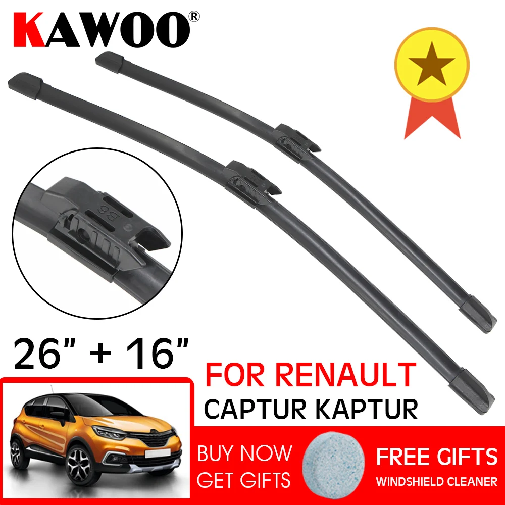 Стеклоочистители KAWOO LHD RHD передние стеклоочистители для Renault Captur Kaptur 2016 2017 2018 2019