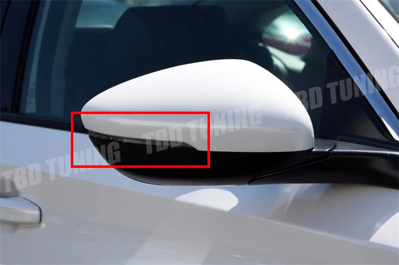 Зеркальный чехол из углеродного волокна для Honda Accord 2013-, сменный стиль заднего вида, зеркальный чехол из углеродного волокна