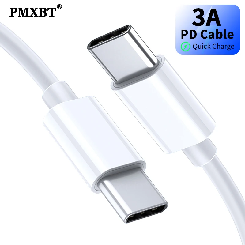 White USB Type-C Data Cable 18W. Quick Charging 3.0 KIT Works for Xiaomi Redmi Note 8 Pro Wall Charger