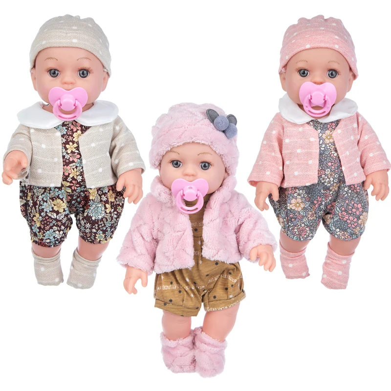 30 см новые детские куклы силиконовые viny Reborn baby poupee boneca детская мягкая игрушка в