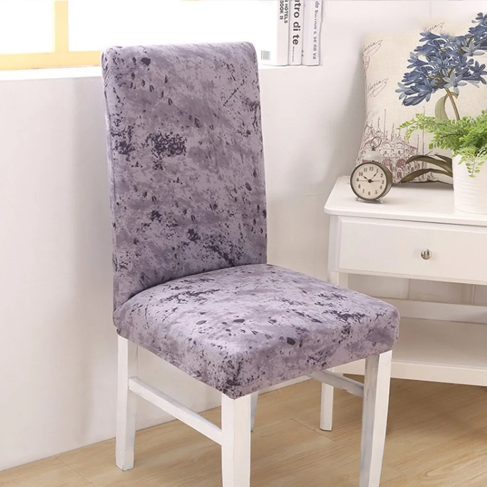 Подушка Slipcover брызг чернил стрейч обеденный стул крышка машинная стирка ресторан для свадьбы банкетное сиденье