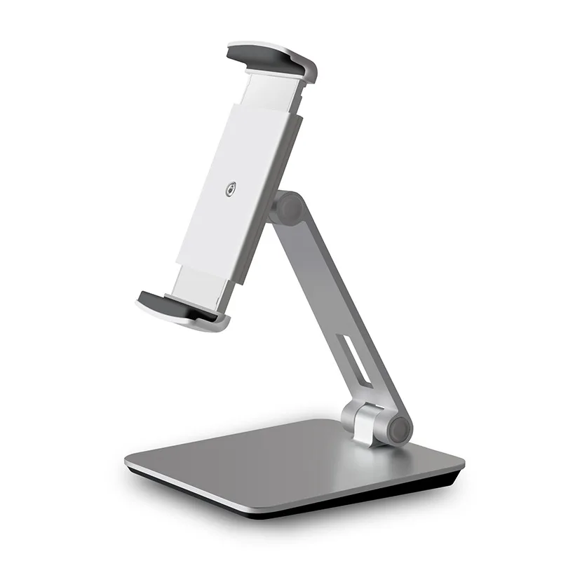 AP-7X-Silver AZiMiYO Настольный алюминиевый сплав Планшет iPad стенд регулируемый угол складной для домашнего офиса iPad держатель 4-14 дюймов планшет - Цвет: AP-7X-Silver