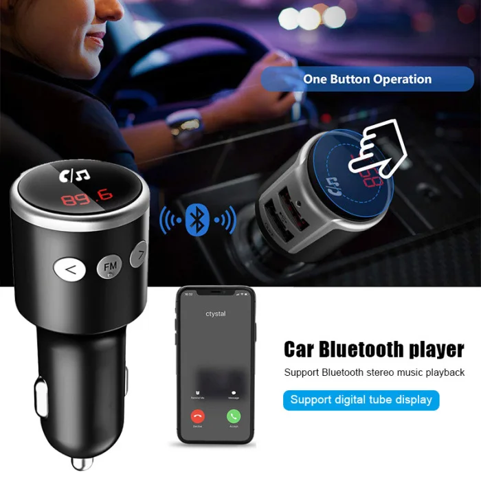 MP3 музыкальный плеер Автомобильный fm-передатчик беспроводной Comunication USB порт для автомобиля PUO88