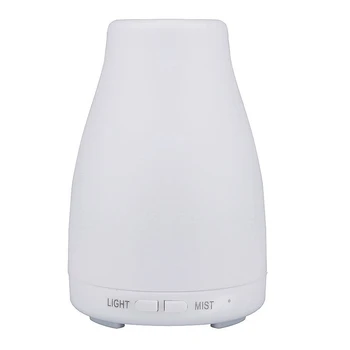

120Ml Ultrasonic Portable Aromatherapy Cool Mist Humidifier Color Changing LED Lamps for Home Office Bedroom(US Plug)