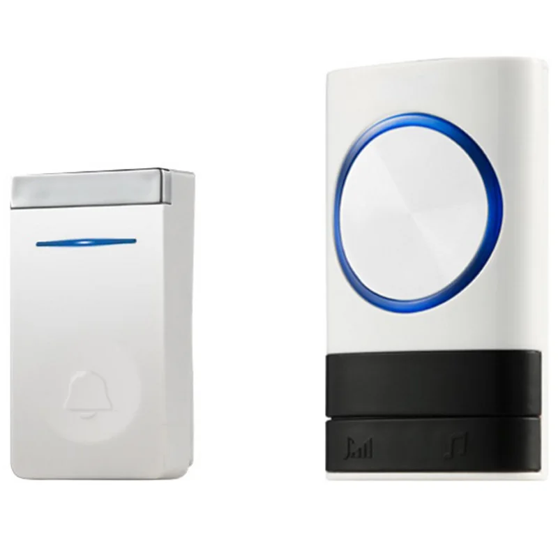 

Eu Plug Self Generation Wireless Doorbell Home Smart Electronic Remote Control Long Distance No Battery Cordless Doorbell