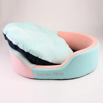 

100% Cotton Round Bed Hand Wash Dog Dog Supplies Dog Beds for Small Dogs Luxury Dog Bed Cama Para Perro