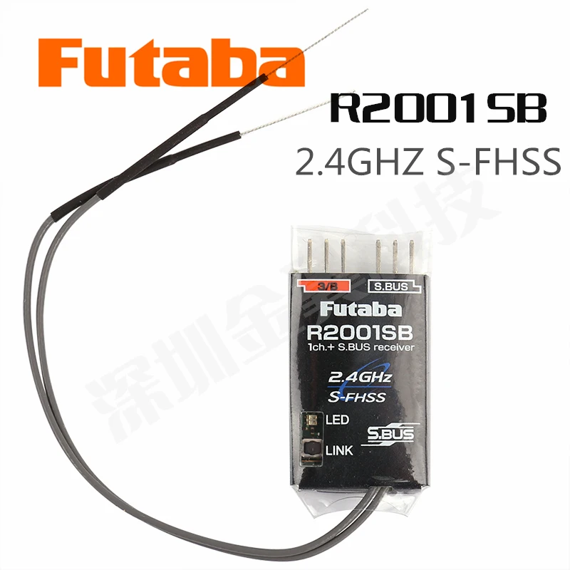 FUTABA R2001SB R2008SB 2,4G S-FHSS HV S. BUS приемник спутникового приемника T18MZ T8J T6J T6K T10J 14SG 16sz 18sz пульт дистанционного управления FPV drone - Цвет: R2001SB