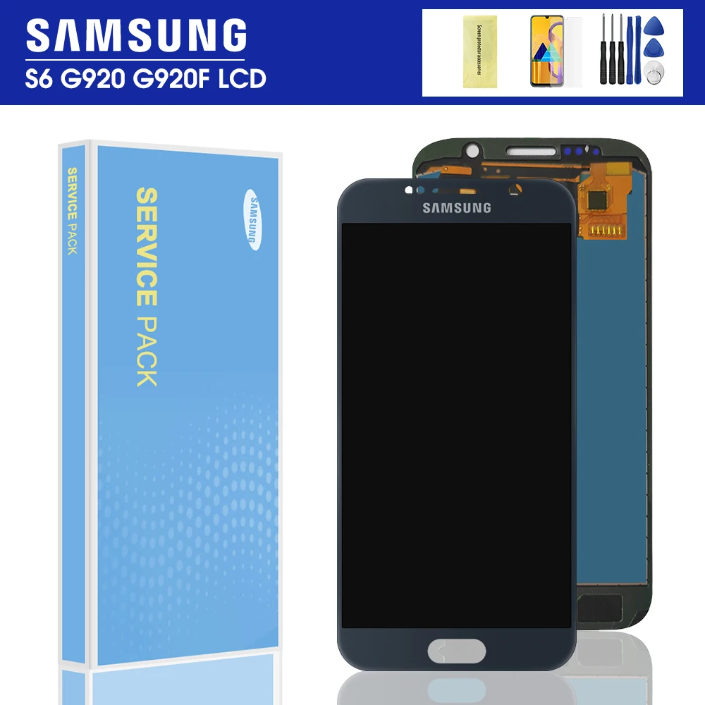 100% Tested S6 Lcd For Samsung Galaxy 