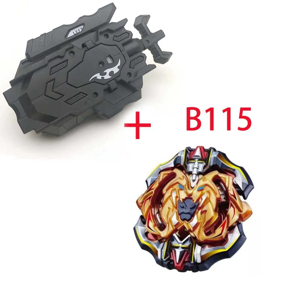 Оригинальный волчок Beyblade Burst B 115 120 с пусковым устройством Bayblade Bey Blade металл