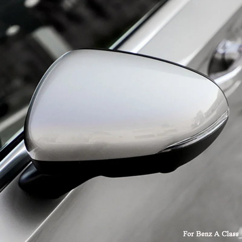 

For Benz A Class Rearview Mirror Cover TPU Transparent Protective Film Anti-Scratch Backward Driver Mirror Shell Stickers