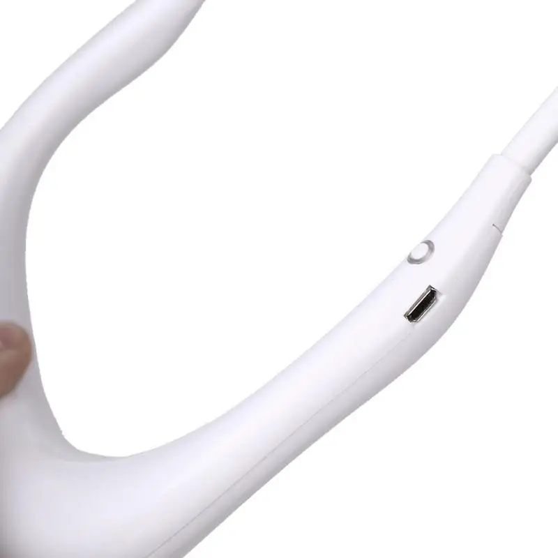 USB мини-вентилятор для шеи, подвесной вентилятор для шеи, портативный usb зарядный вентилятор для шеи, воздушный охладитель, 3 скорости, регулируемый спортивный вентилятор