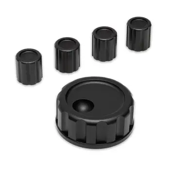

Knob Set Aluminum Alloy Button For Shortwave Transceiver Accessories