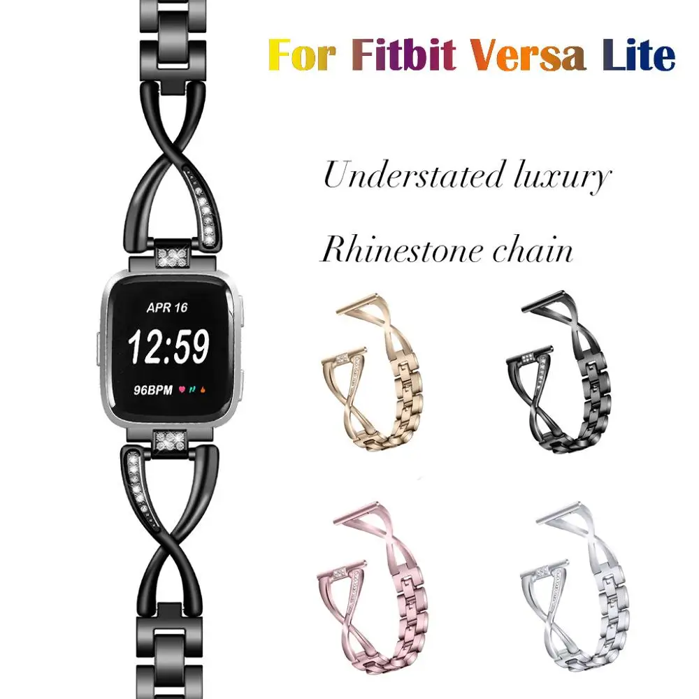 Для Fitbit Versa Lite Браслет замена девушки часы ремешок наручный браслет умные часы с ремнем браслеты долговечные аксессуары#729
