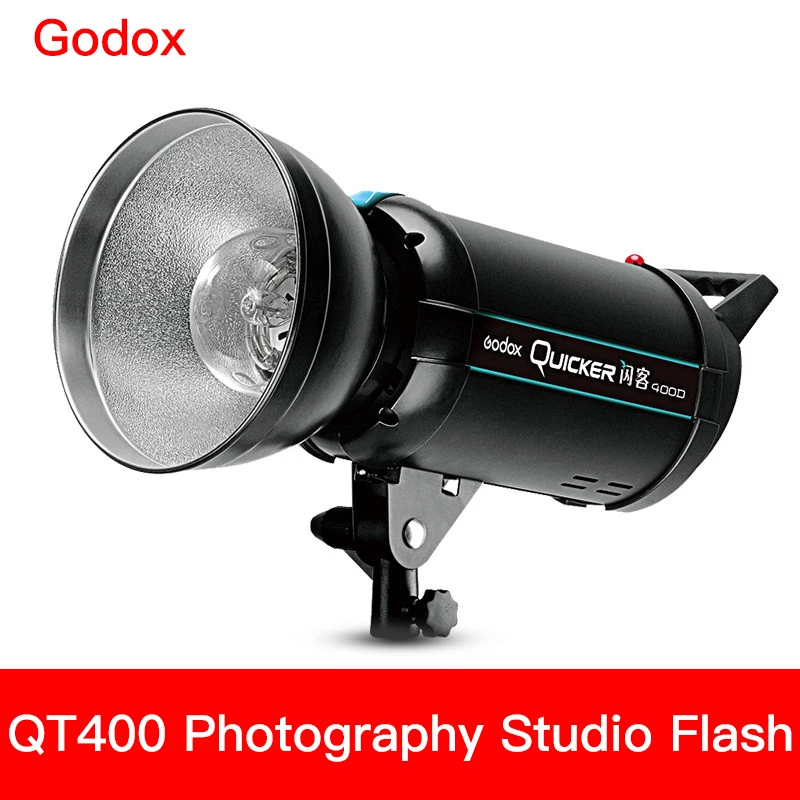 US $516.12 Godox Quicker 400W Studio Flash Light Strobe Lamp 400D QS400 PS018 220V