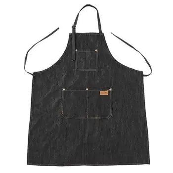 

Hair Dresser for Salon Apron Hairdressing Cape Hair Cloth Cutting Dyeing Cape for Barber Shop Black Jean Styling Tools