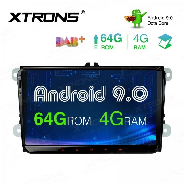Best 9" Android 9.0 Pie OS Car Multimedia GPS Radio for Seat Altea 2004-2015 & Seat Altea XL 2007-2015 & Seat Alhambra 2010-2016 2