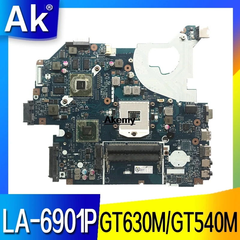 Материнская плата P5WE0 LA 6901P для acer 5750 5750G 5755 5755G материнская ноутбука HM65 GT630M/GT540M