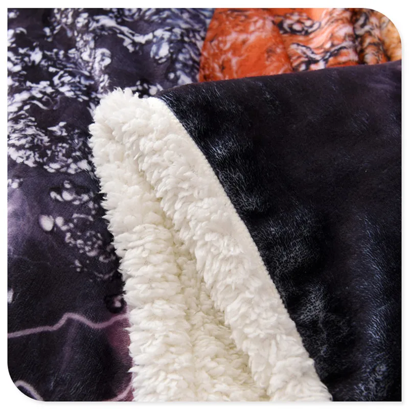 Флисовые Утяжеленные одеяла и пледы мяч 3D печатных плюшевые фланелевые покрывала для кровати толстые зимние покрывала диван мех одеяло Рождественский подарок