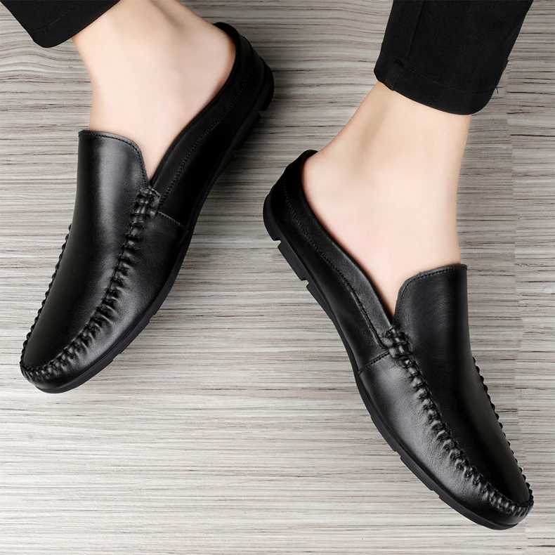 Jumpmore Mode Männer Müßiggänger Sommer Hausschuhe Wohnungen Faul Paare Schuhe Größe 37-46 – Detail 22