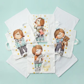 

Pillowcase set Baby I "Prince Tim" col. white 35 * 35 cm-8 pieces, satin 4667496