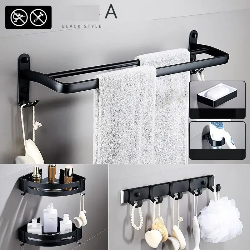 Version D Держатель Badkamer аксессуары Hoekplank Prateleira плавающий угол Mensole Salle De Bain полки для душа Banheiro полка для ванной комнаты - Цвет: Version D