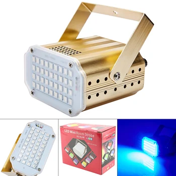 

36 LED 9W Universal Stage Effect Light Flashing Colorful Light Remote Sound Activated Disco Lights for Festival Strobe Lights