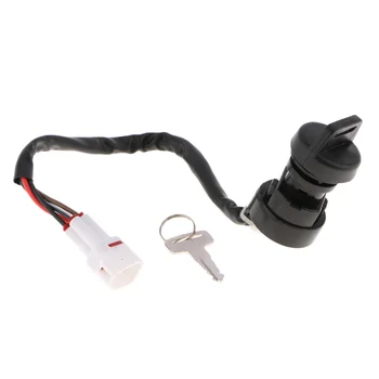 

Motor Starter Ignition Key Switch for Yamaha Warrior 350 YMF350 1996-2001 Die cast Metal Construction