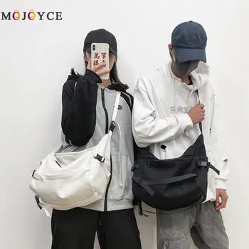 

Canvas Shoulder Crossbody Bag Unisex Travel Streetwear Large Messenger Bags