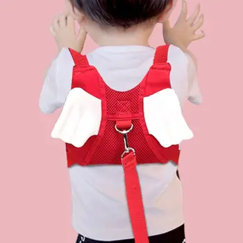 

2020 Children Cartoon Anti-Lost Harness Leash with Chest Strap for Toddler Kids Girl