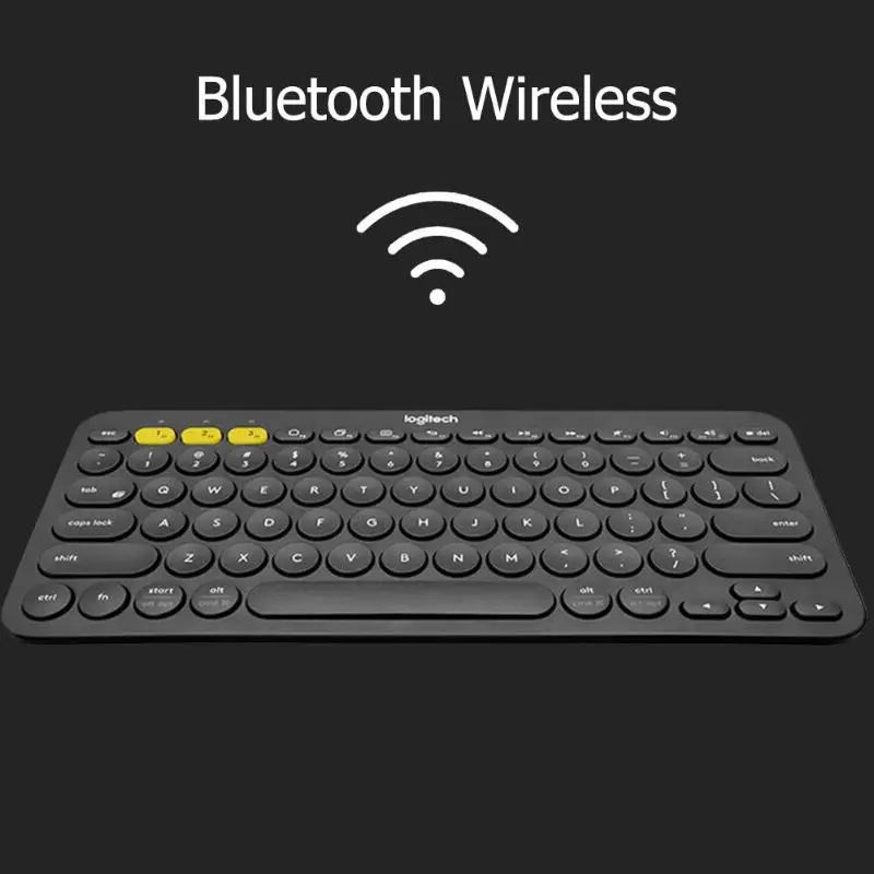 Многофункциональная bluetooth-клавиатура logitech K380 для Windows MacOS Android iOS, периферийные аксессуары для компьютера
