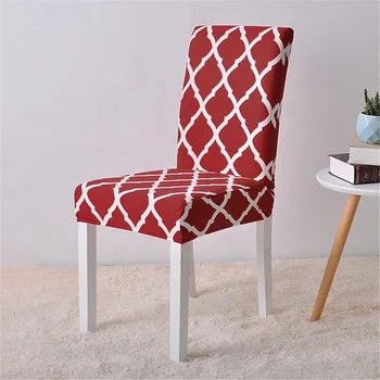 

Floral Print Chair Cover Home Dining Elastic Chair Covers Multifunctional Spandex Elastic Cloth Universal Stretch 1 Piece
