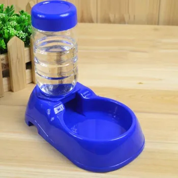 

1x Automatic Pet Feeder Dispenser Dog Cat Auto Food Water Self Feeding Bowl R1