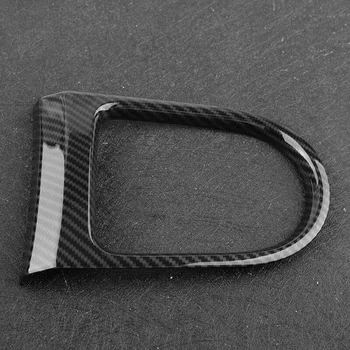 

1 Pc Carbon Fiber Interior Gear Shift Panel Trim Cover For Ford Mustang 2015-2018 Good Quality Gear Shift Panel Trim Parts