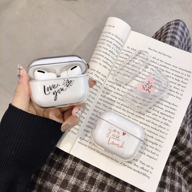 Забавный мультяшный чехол для Apple Airpods Pro, прозрачный жесткий чехол для Airpods 2/1, милый чехол для наушников, зарядная коробка для Airpod