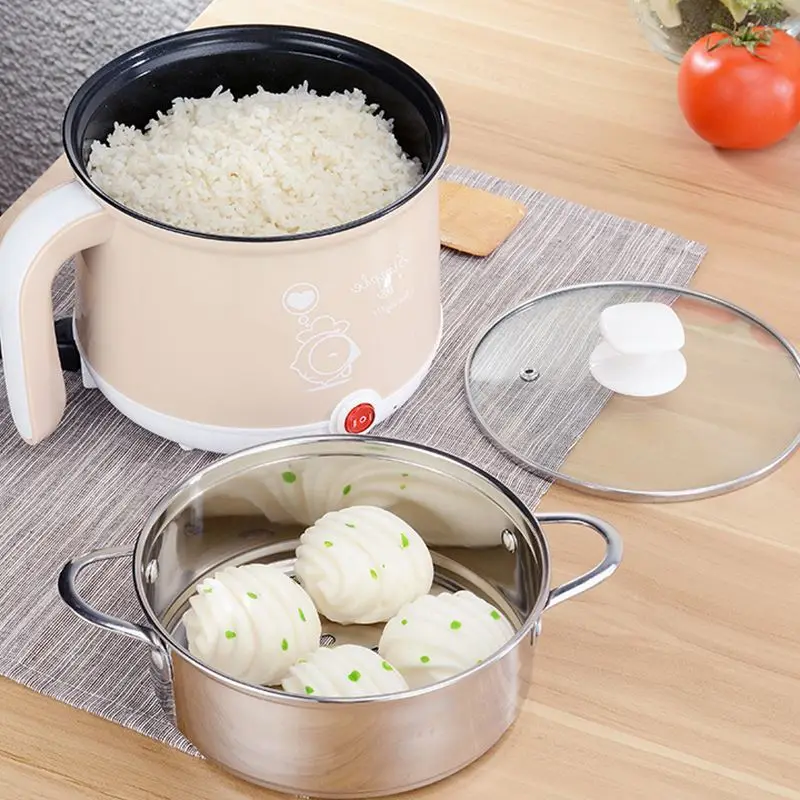 

Multi-functional Dormitory Useful Product Single Person Small Pot Large Capacity Cook Congee Noodle Boiler One-piece Single Make