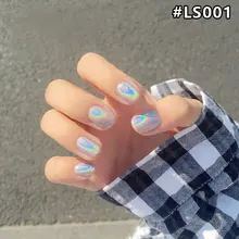 6 мл Алмазный Лазерный лак для ногтей 29 цветов стойкий Декоративный Лак лак для ногтей