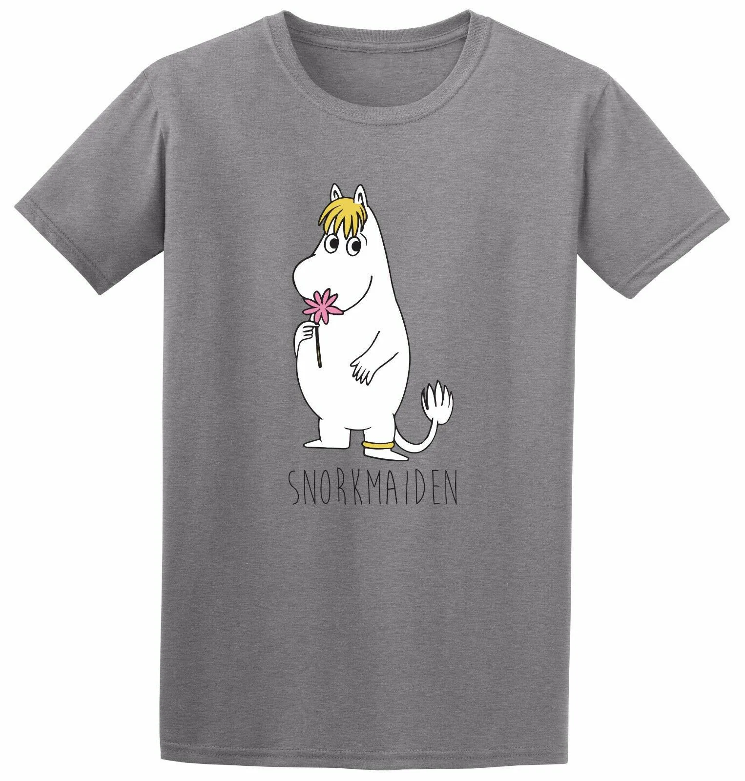 

HIPPO Snorkmaiden Troll Funny TV Book MOOMINEs Maiden Retro Gift Inspired T-Shirt Men Women Unisex Fashion tshirt Free Shipping