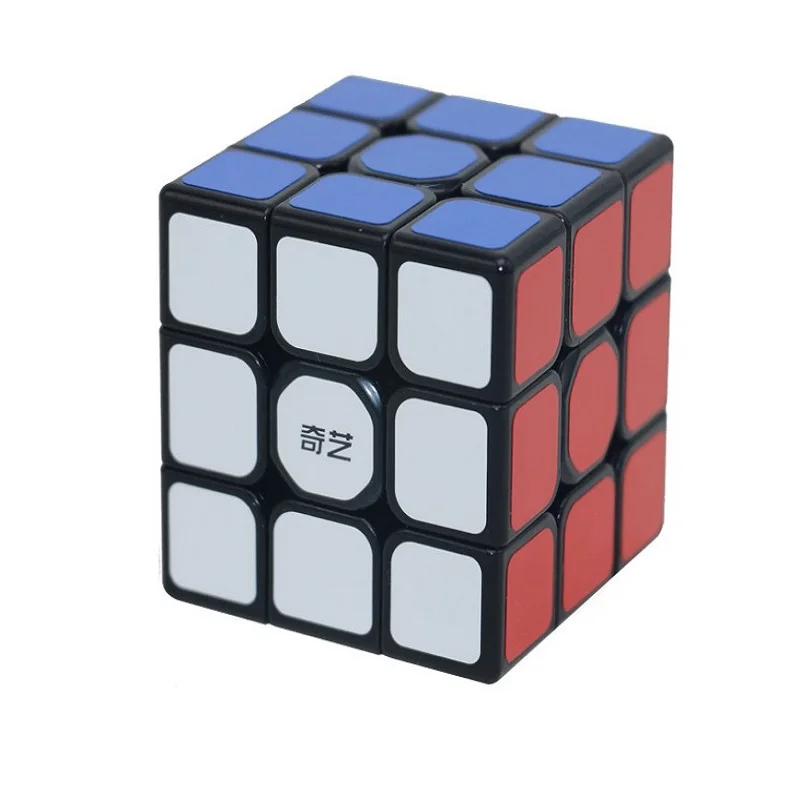 QiYi Профессиональный Кубик Рубика 3x3x3 5,7 см скорость для антистрессовых пазлов Neo Cubo Magico наклейка для детей и взрослых обучающие игрушки